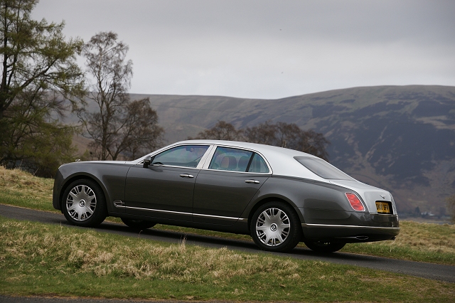 The Car Enthusiast First Drive Scottish borders Bentley Mulsanne 